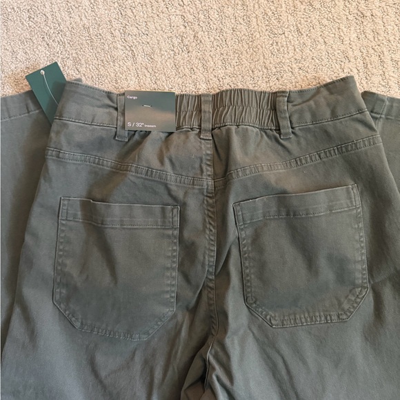 wild fable Olive Green Wide-Leg Cargo Pants - Picture 5 of 5